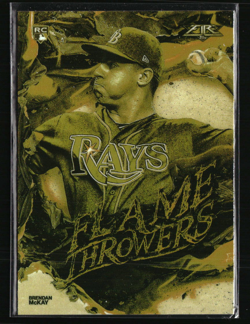 Brendan McKay 2020 Topps Fire Gold Minted #FT-12 RC  Baseball Card
