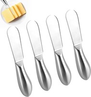 Buttermesser Klein Set, 4 StüCk Buttermesser, KäSemesser Aus Edelstahl