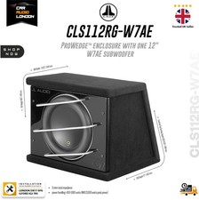 JL Audio CLS112RG-W7AE 12?? ProWedge&trade; Versiegeltes Subwoofer Geh&auml;use 1000W RMS 3?