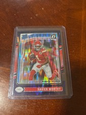 2024 Panini Donruss Optic Rated Rookie Purple Shock Prizm Xavier Worthy 1ku8