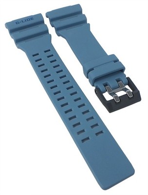 Casio G-Shock G-Lide Uhrenarmband 10674104 Resin blau GBX-100-2A