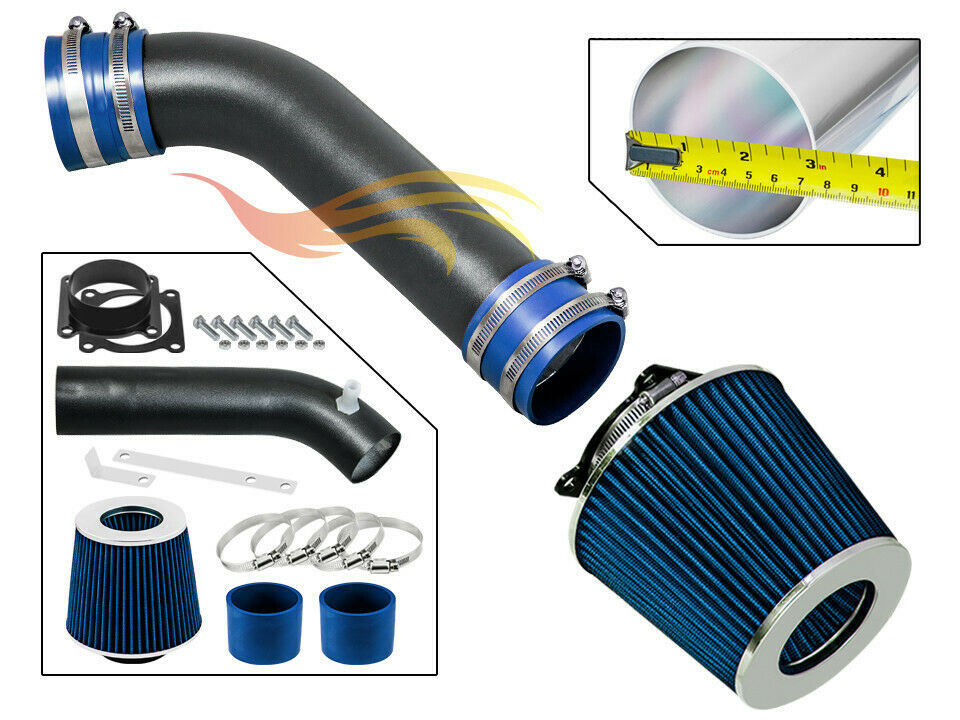 XYZ RW BLUE Sport Air Intake Kit+Filter For 03-06 350Z G35 FX35