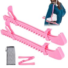 Universal Ice Skate Guards with Shoulder Straps, NonSlip Blade Protectors
