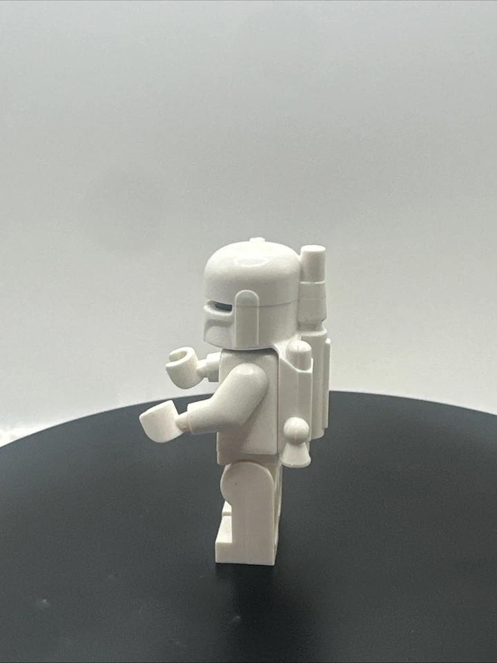 LEGO Star Wars White Prototype Boba Fett Minifigure SW0275 - Image 4 of 4