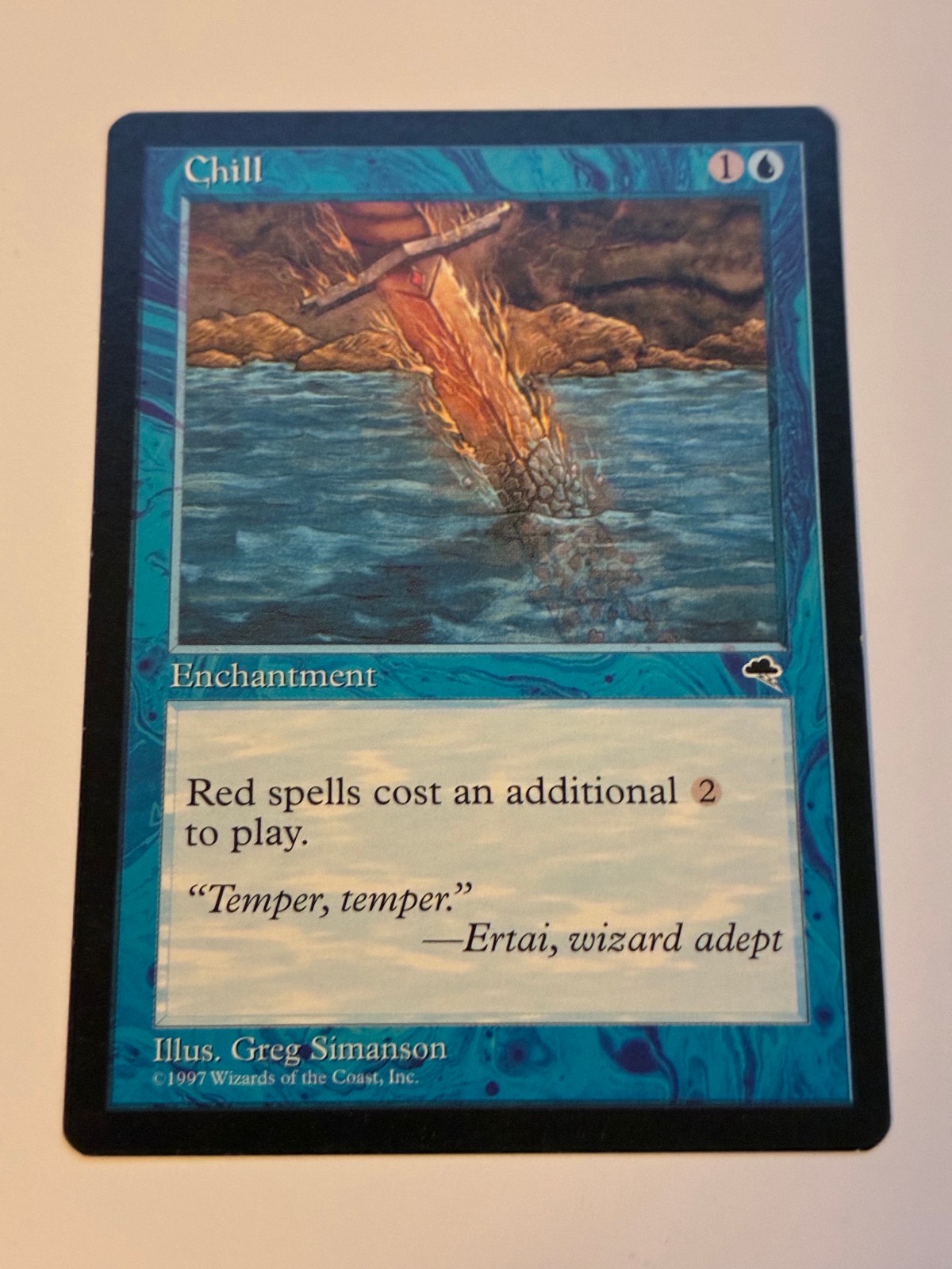 Magic The Gathering MTG CHILL Tempest
