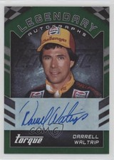 2016 Panini Torque Legendary Green 9/15 Darrell Waltrip #LA-DW Auto HOF y3x