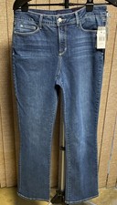 NWT NYDJ Women's Barbara Heyburn Wash Bootcut Blue Jeans Sz 10