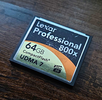 Lexar Professional 800x CompactFlash CF 64GB UDMA 7 High Speed Memory Card