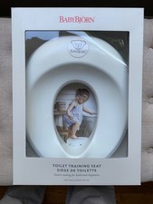 BABYBJORN Toilet Trainer, White/Gray 11.4x15.5x3.9  