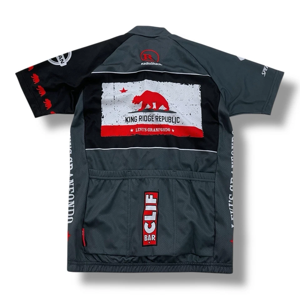 Capo Forma Men's Cycling Jersey for Levi Leipheimer's Gran Fondo Medium Full Zip - Image 3 of 4