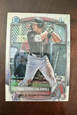 2025 Bowman - Chrome Prospects Slade Caldwell #BCP-21 Mojo Refractor (RC)