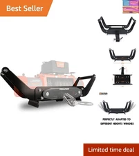 Heavy-Duty Cradle Winch Mounting Plate for 8000-15000 lb Recovery Winches