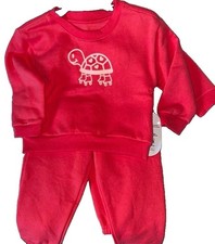 Reserved Wonder Nation 2T  & 18 month Pink Fleece Turtle Sweatshirt Pants Sets.