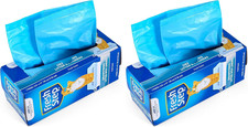Drawstring Cat Litter Box Liners, Fresh Scent - Kitty Litter Bags for Rectangle