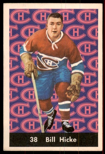 Bill Hicke #38 1961 Parkhurst card