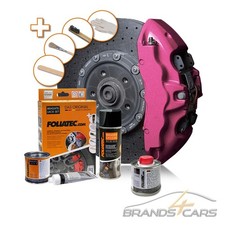 FOLIATEC BREMSSATTELLACK HOT PINK METALLIC + 100ml LACK VERDÜNNUNG