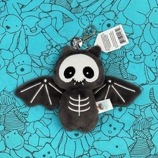 Jellycat Skeleton Bat Plush Keychain Gothic Halloween Cute Bag Charm