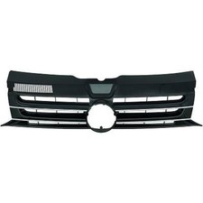 Kühlergrill chrom schwarz passend für VW Multivan T5 7HM 7HN 7HF 7EF 7EM 7EN