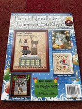 WINTER 2022 Punch Needle Primitive Stitcher Magazine NEW 31 Projects