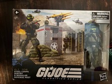 NEW G.I. Joe Classified Series  175 Steel Corps Sentry & Modular Defense Post