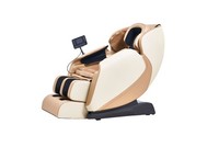 Elektrischer Massagesessel Mit KopfstüTze, Ca. 140 X 74 X 101 Cm - Creme/RoséGol