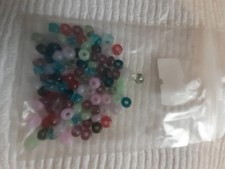 GLASS SEED BEADS MULTI COLORED - 1/2 OUNCE PACKAGE - 6/0 SEED/EBEADS
