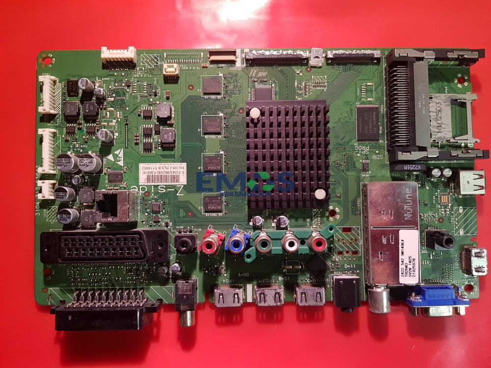 310432862932 3104 313 63643 MAIN PCB FOR PHILIPS GENUINE 46PFL7605/05