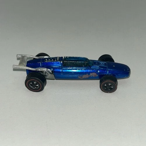 1969 Hot Wheels Indy Eagle Blue All Original