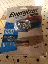 ENERGIZER Vision Headlamp - 200 Lumens - AAA Batteries ( BRAND NEW )