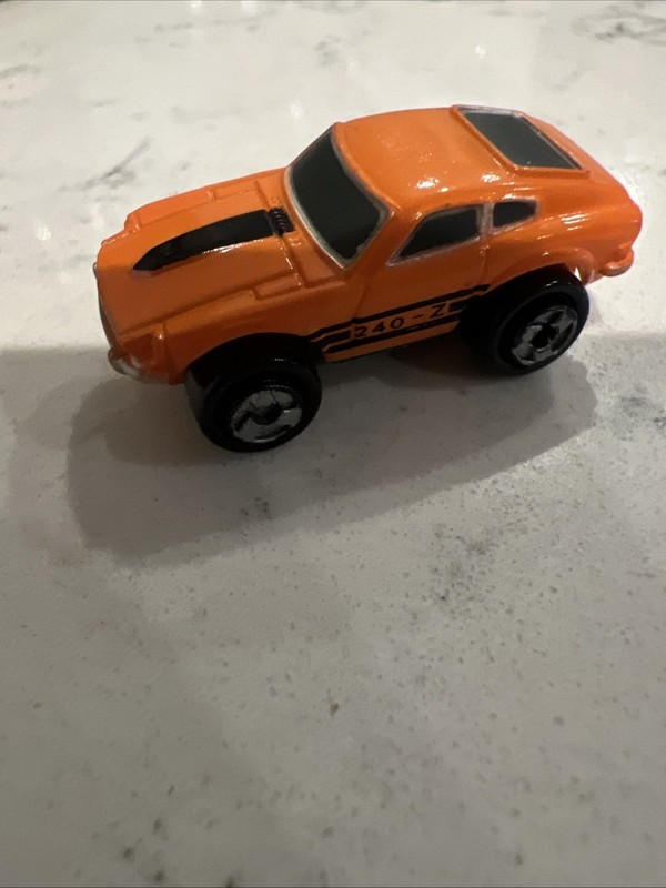 Vintage Micro Machines Datsun 240-Z Orange Galoob  Mini Car Sport 240Z