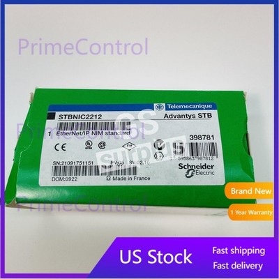 New SCHNEIDER STBNIC2212 EtherNet/IP Network Interface