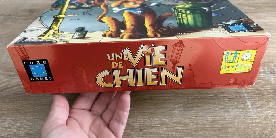 Jeu De Société: UNE VIE DE CHIEN Euro games / Descartes incomplet Mais Jouable - Photo 2/4