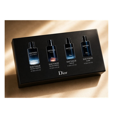 Dior Sauvage Set 4x30ml Eau de Toilette, Eau de Parfum, Parfum,