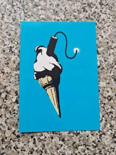 Banksy - Wall Of Sound - Sizzla - Gig Flyer