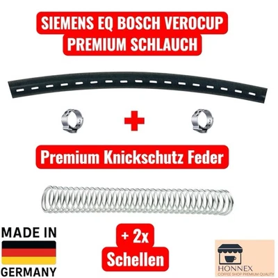 HONNEX Siemens Knickschutz Set Mit Schlauch Für EQ 3 500 9 Bosch VeroCup Brühgruppe