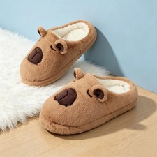 Women's Summer Slippers Capybara Indoor Warm Soft Sole Lightweight Cotton Breath