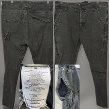G Star RAW Citishield 3D Slim Tapered Cargo Pants Gray Men 32x34 Fits Like 34x32