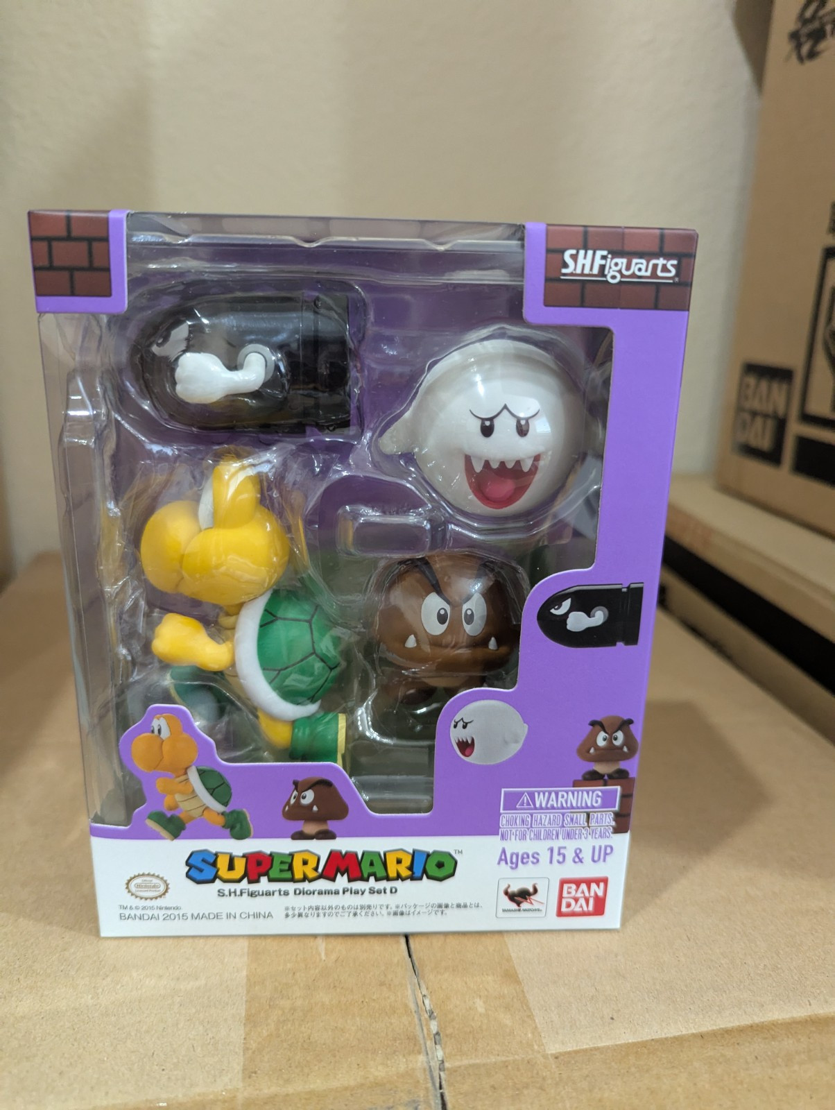 Bandai S.H. Figuarts Diorama Playset D Boo Super Mario Action