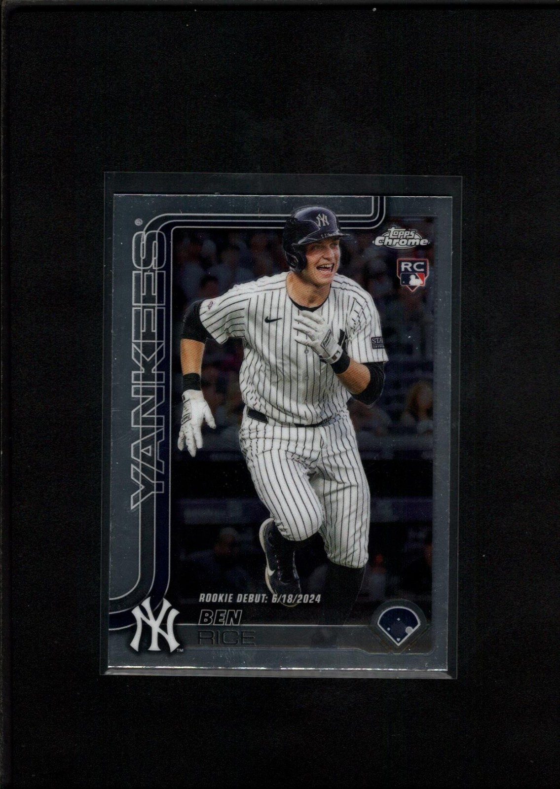 2025 Topps Chrome Update #USC138 Ben Rice New York Yankees RC