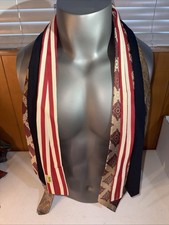 Vintage Lot of 4 Men  s Ties Wembley Color Stripped/ Bold Pattern  28 