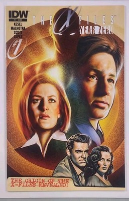 X-FILES YEAR ZERO #1 VF/NM or better FIRST PRINTING IDW COVER A