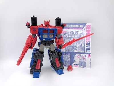 Transformers Shattered Glass Ultra Magnus + Shockwave Lab Upgrade Kit