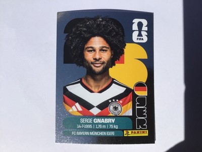Panini World Cup 2026 FIFA World Cup USA/MEX/CAN Extra Sticker Serge Gnabry Glitter