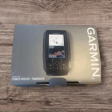 Garmin Striker Vivid 4cv Fish Finder w/ GT20-TM Transducer – New Open Box