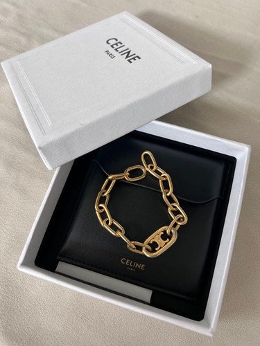 CELINE Triomphe Chain Bracelet