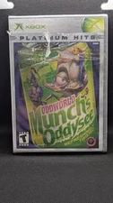 Oddworld Munch's Oddysee Microsoft Xbox Sealed Brand New KNICK DAMAGE