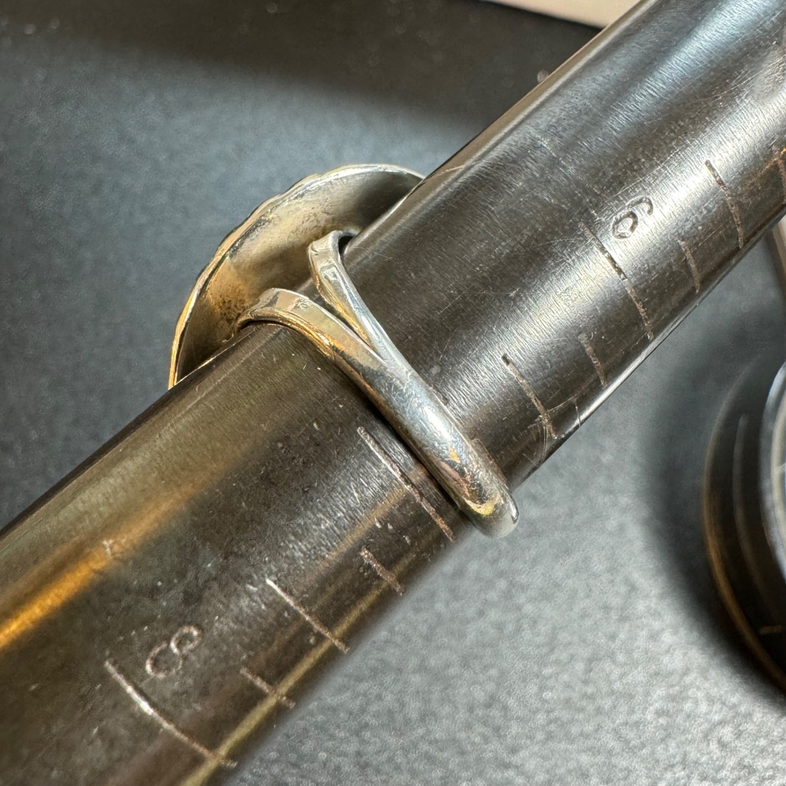 VTG Solid Sterling Silver 925 Split Shoulders Rop… - image 7