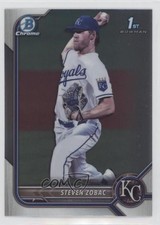 2022 Bowman Draft Chrome Steven Zobac #BDC-101 4k8