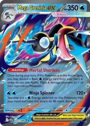 Mega Greninja EX 022/086 Chaos Rising