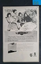 The Eagles Debut Self-titled Album Promo Print Advertisement 1972